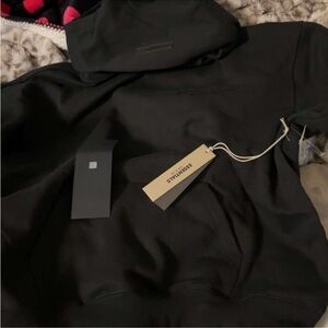 Essentials Black Hoodie